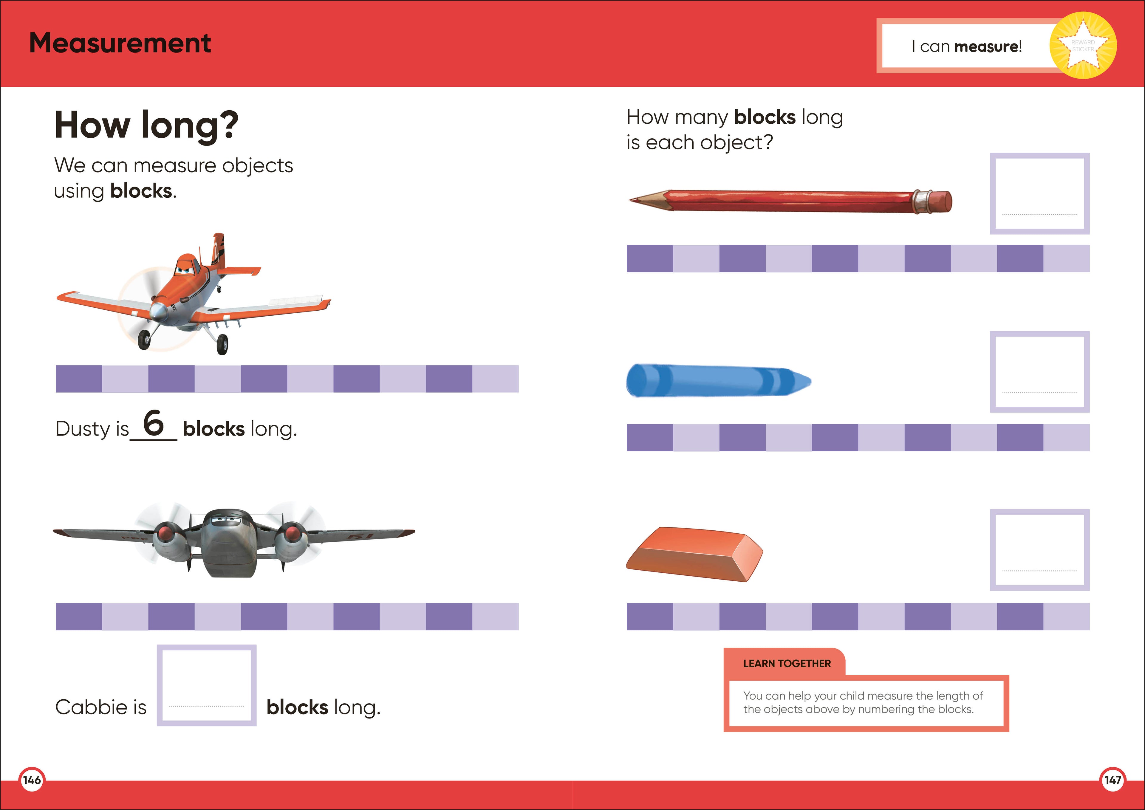 Disney Learning Big Workbook Kindergarten-Spread, Image, (PRHC, Design, Do, Not, Use)-6
