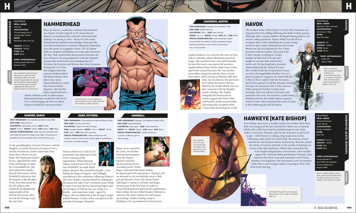 Marvel Encyclopedia Nouvelle Édition 2024 - Encyclopédie Complète Des Super-Héros - Neuf