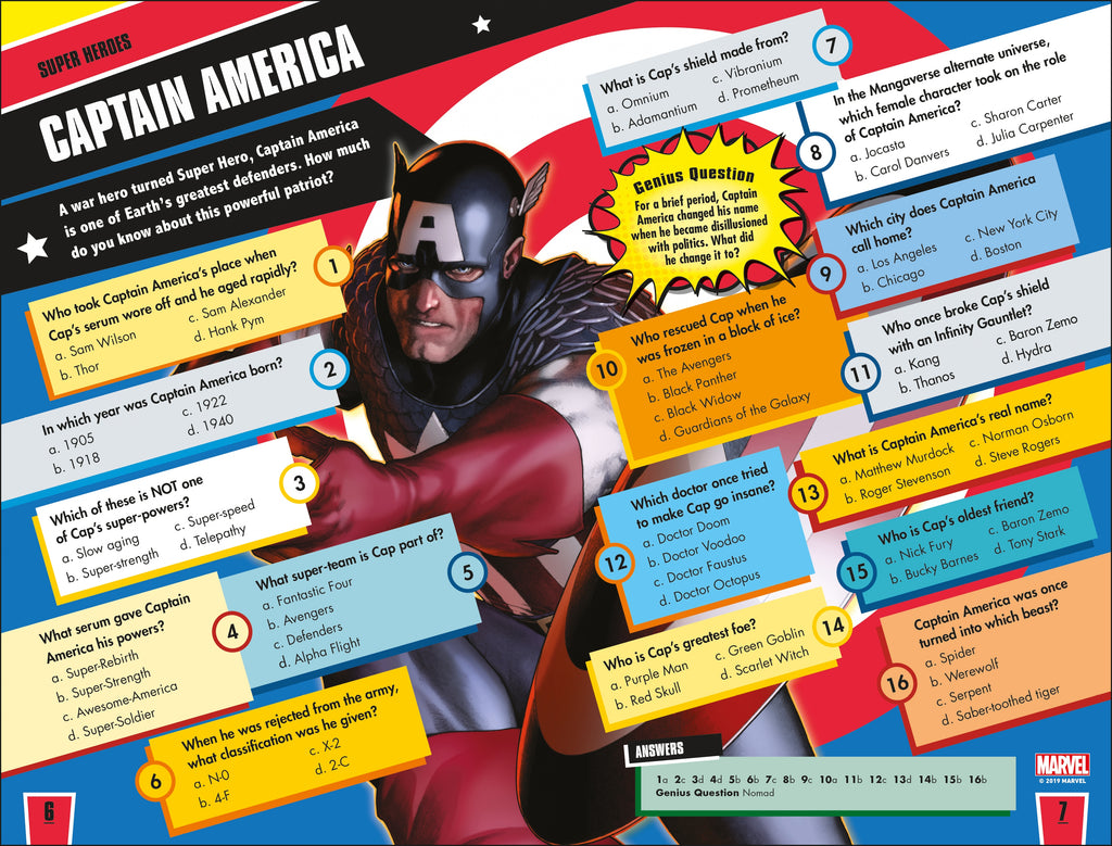 Marvel Ultimate Quiz Book