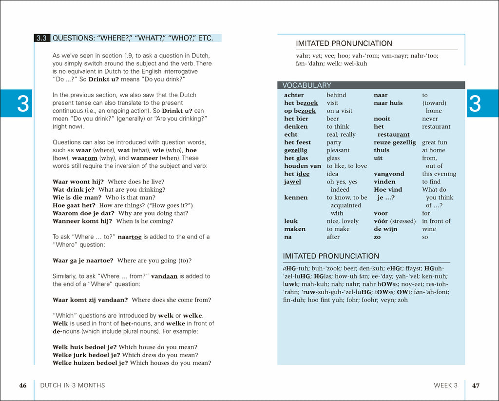 Dutch in 3 Months with Free Audio App-Spread, Image, (PRHC, Design, Do, Not, Use)-3