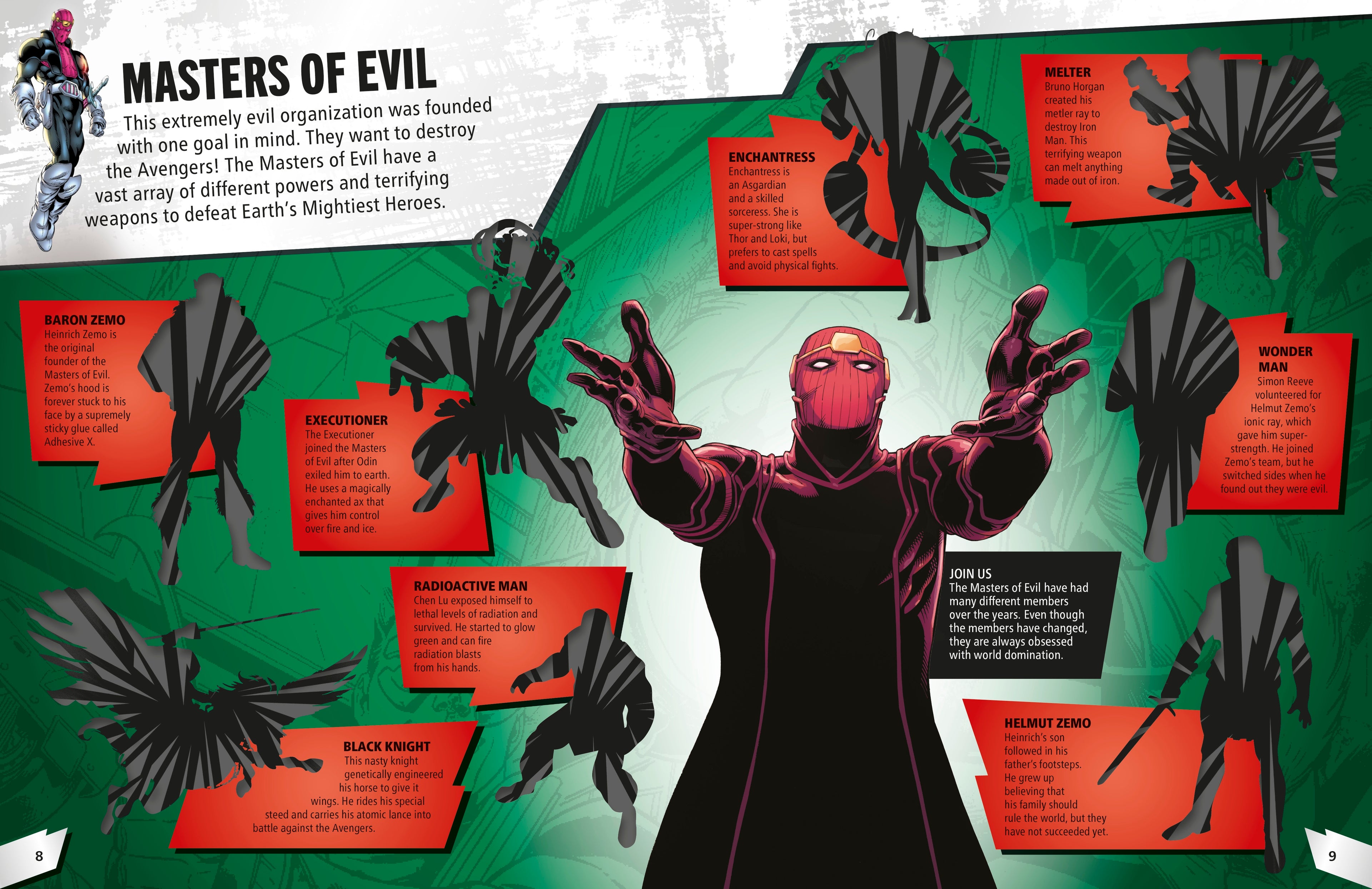 Ultimate Sticker Collection: Marvel Good versus Evil