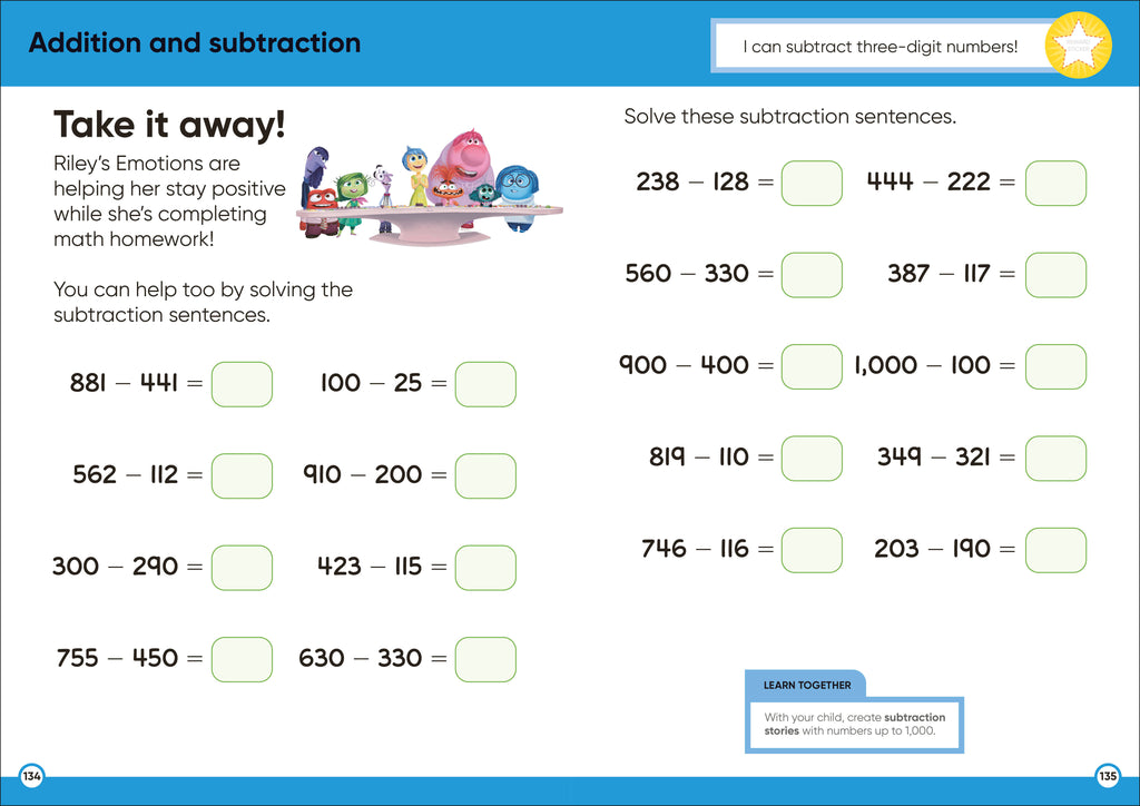 Disney Learning Big Workbook Grade 2-Spread, Image, (PRHC, Design, Do, Not, Use)-6