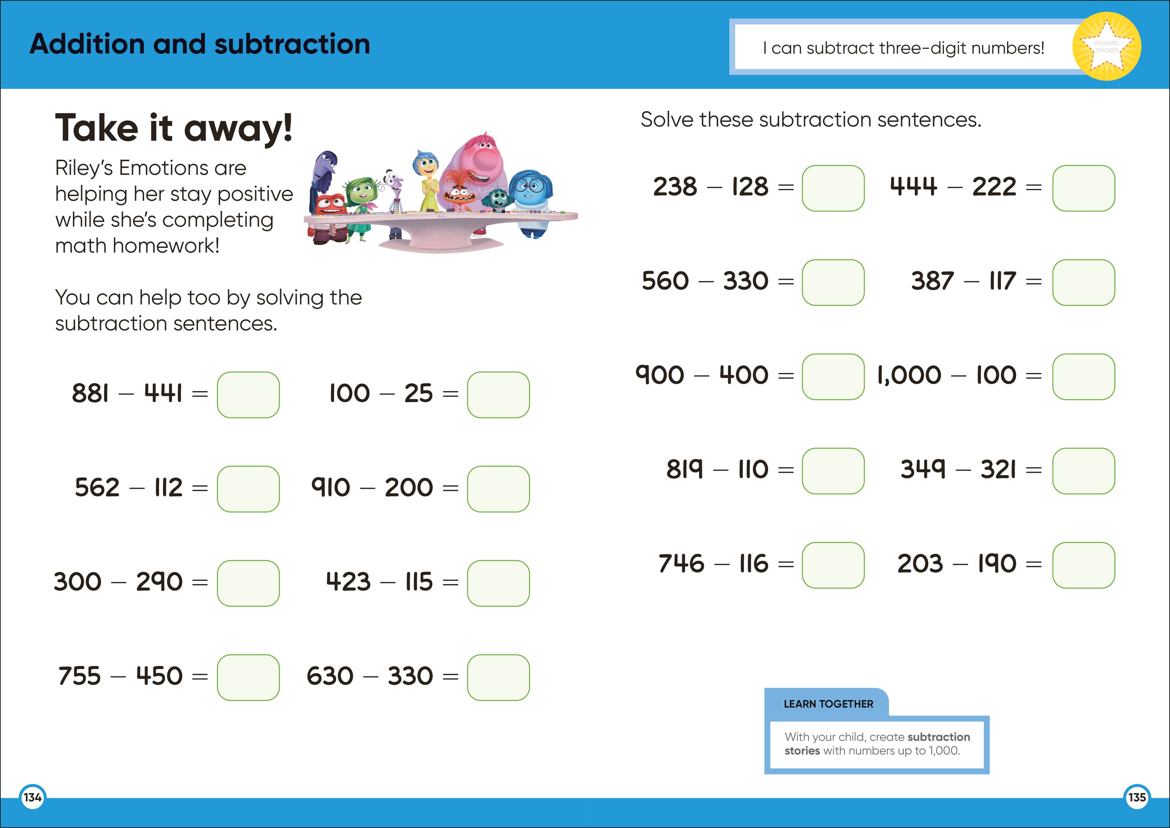 Disney Learning Big Workbook Grade 2-Spread, Image, (PRHC, Design, Do, Not, Use)-6