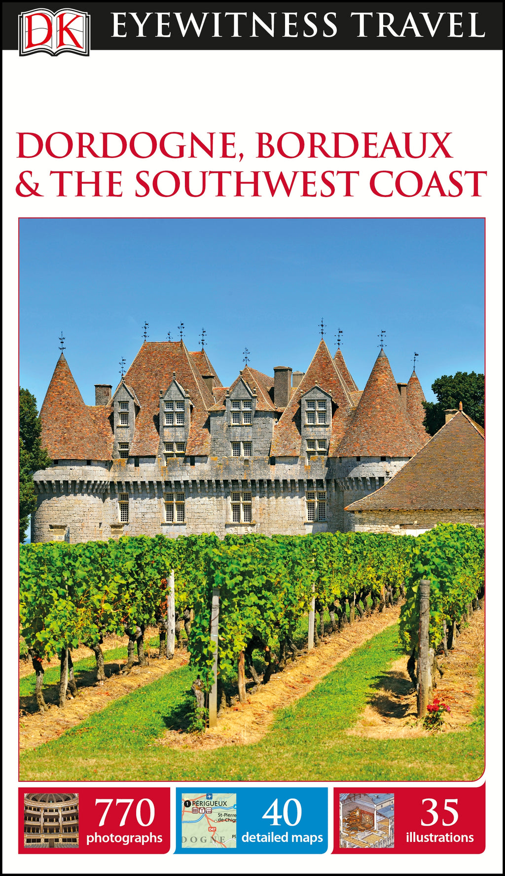 DK Dordogne, Bordeaux and the Southwest Coast jacket