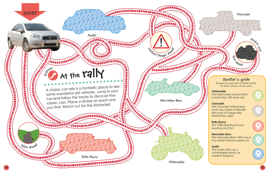 Ultimate Sticker Book: Things That Go