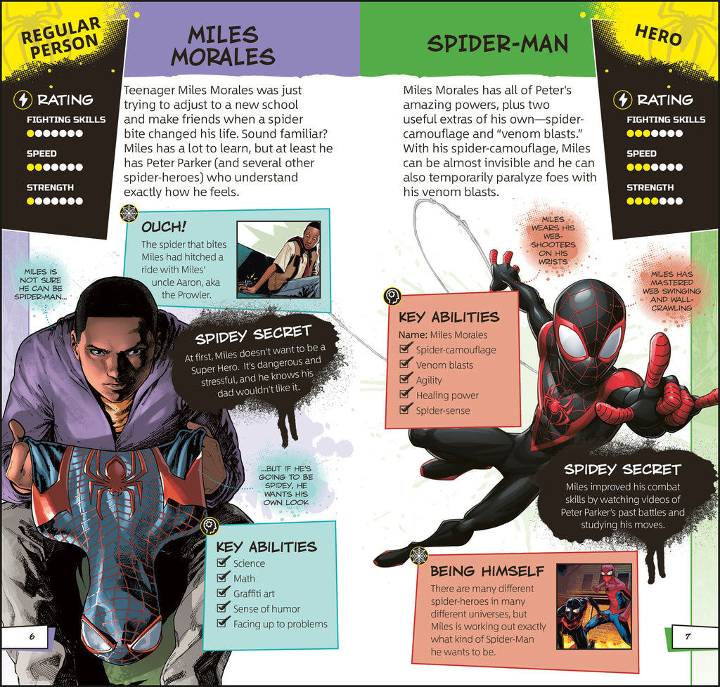 Marvel Spider-Man Pocket Expert-Spread, Image, (PRHC, Design, Do, Not, Use)-1