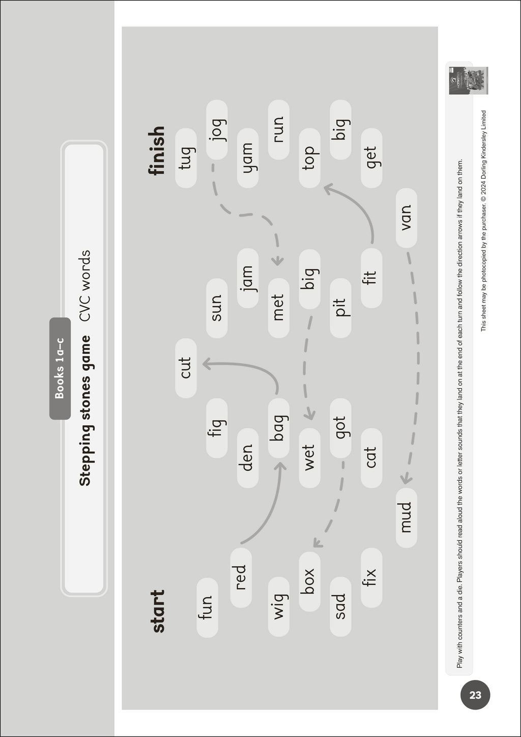 Phonic Books Moon Dogs Extras Set 2 Activities-Spread, Image, (PRHC, Design, Do, Not, Use)-3