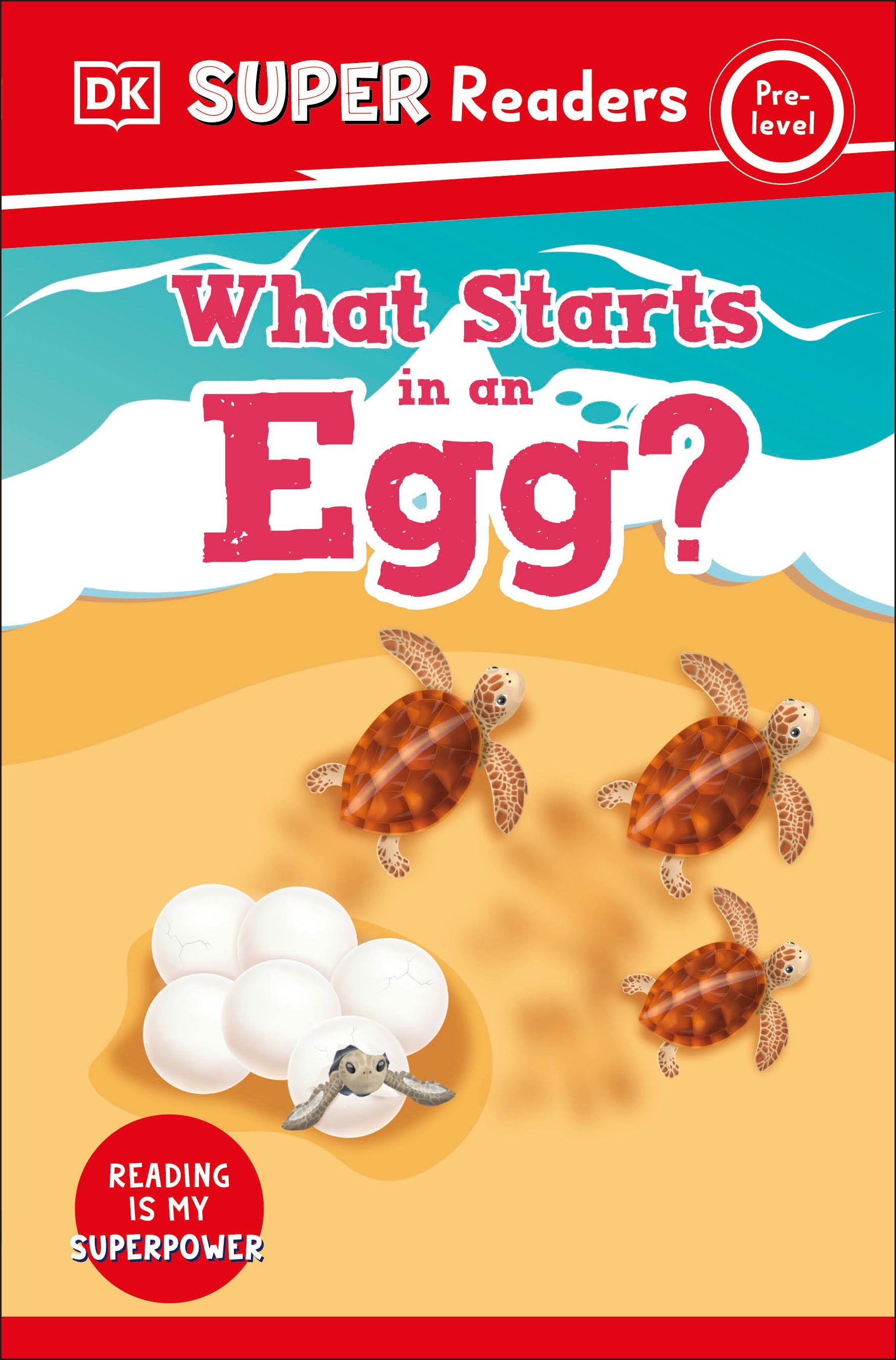 9780241599136-DK Super Readers Pre-Level What Starts in an Egg?-Jacket Image