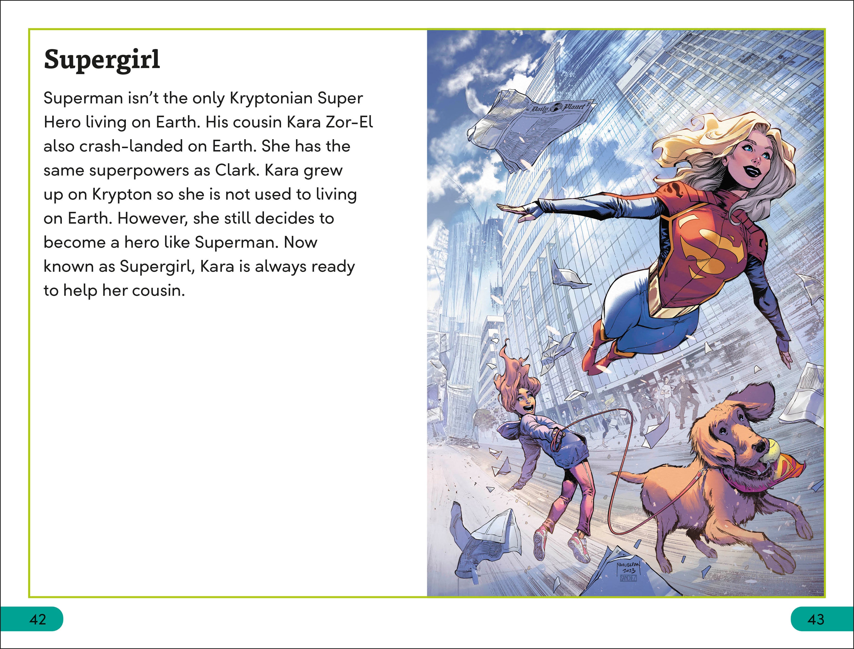 DK Super Readers Level 3 Superman Man of Steel-Spread, Image, (PRHC, Design, Do, Not, Use)-5