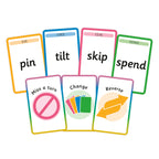 DK Super Phonics Sound Blends Card Game-Spread, Image, (PRHC, Design, Do, Not, Use)-1