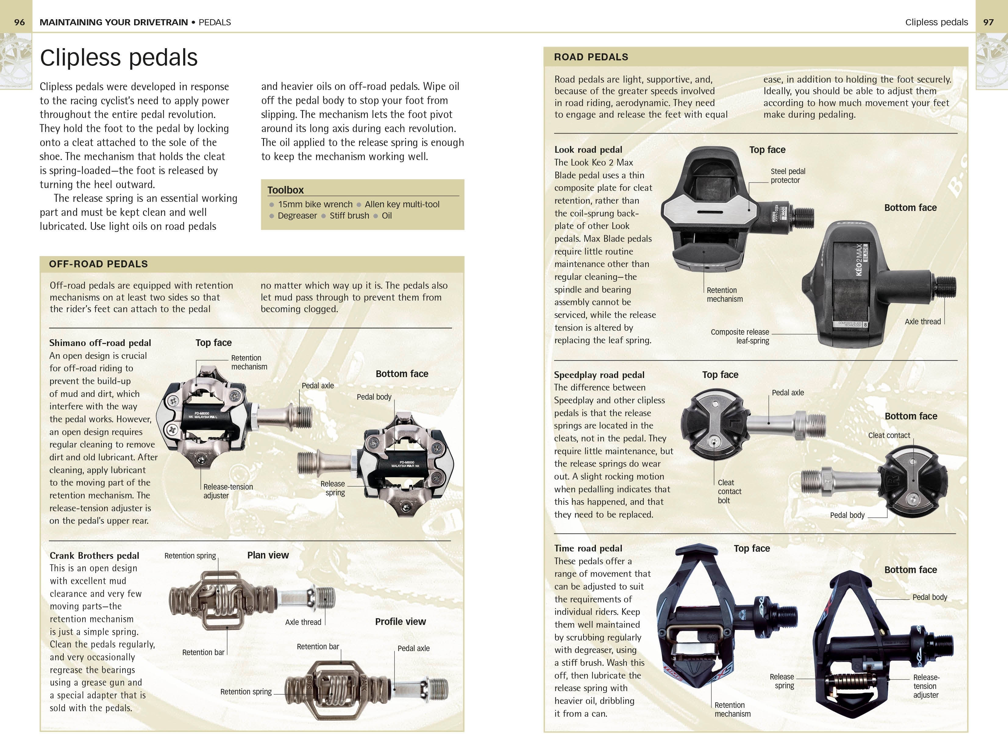 bike pedal repair Bicycle Repair Manual – DK