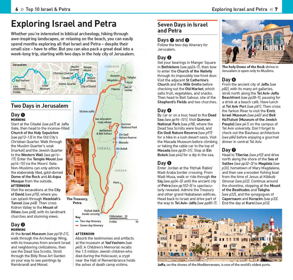 DK Top 10 Israel and Petra