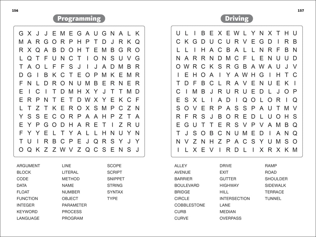Puzzle Baron's Word Search Puzzles