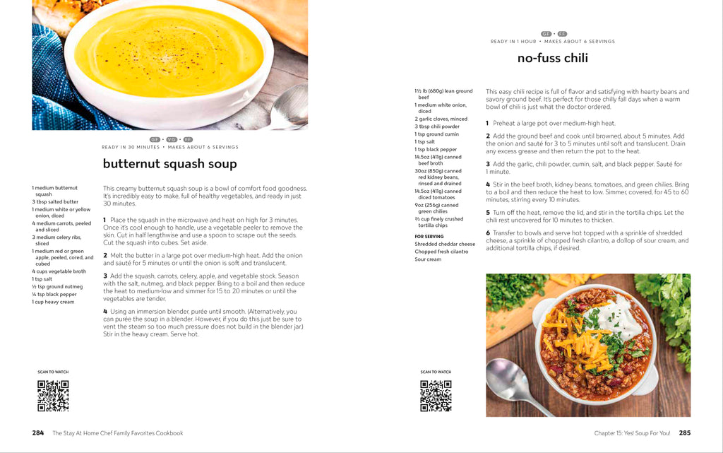 The Stay At Home Chef Family Favorites Cookbook-Spread, Image, (PRHC, Design, Do, Not, Use)-7