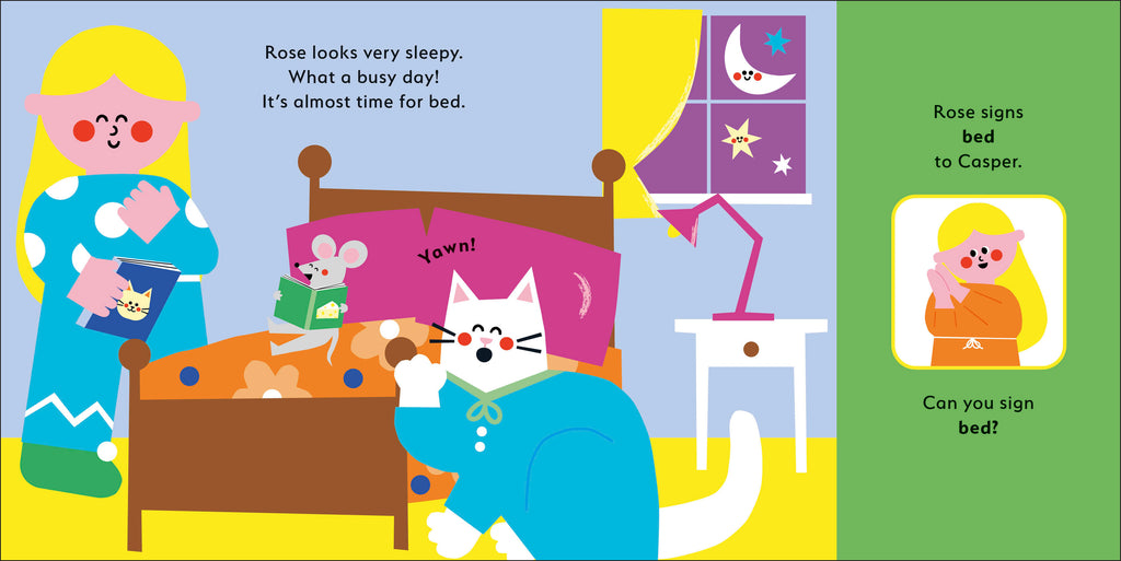 Rose Signs Good Night!