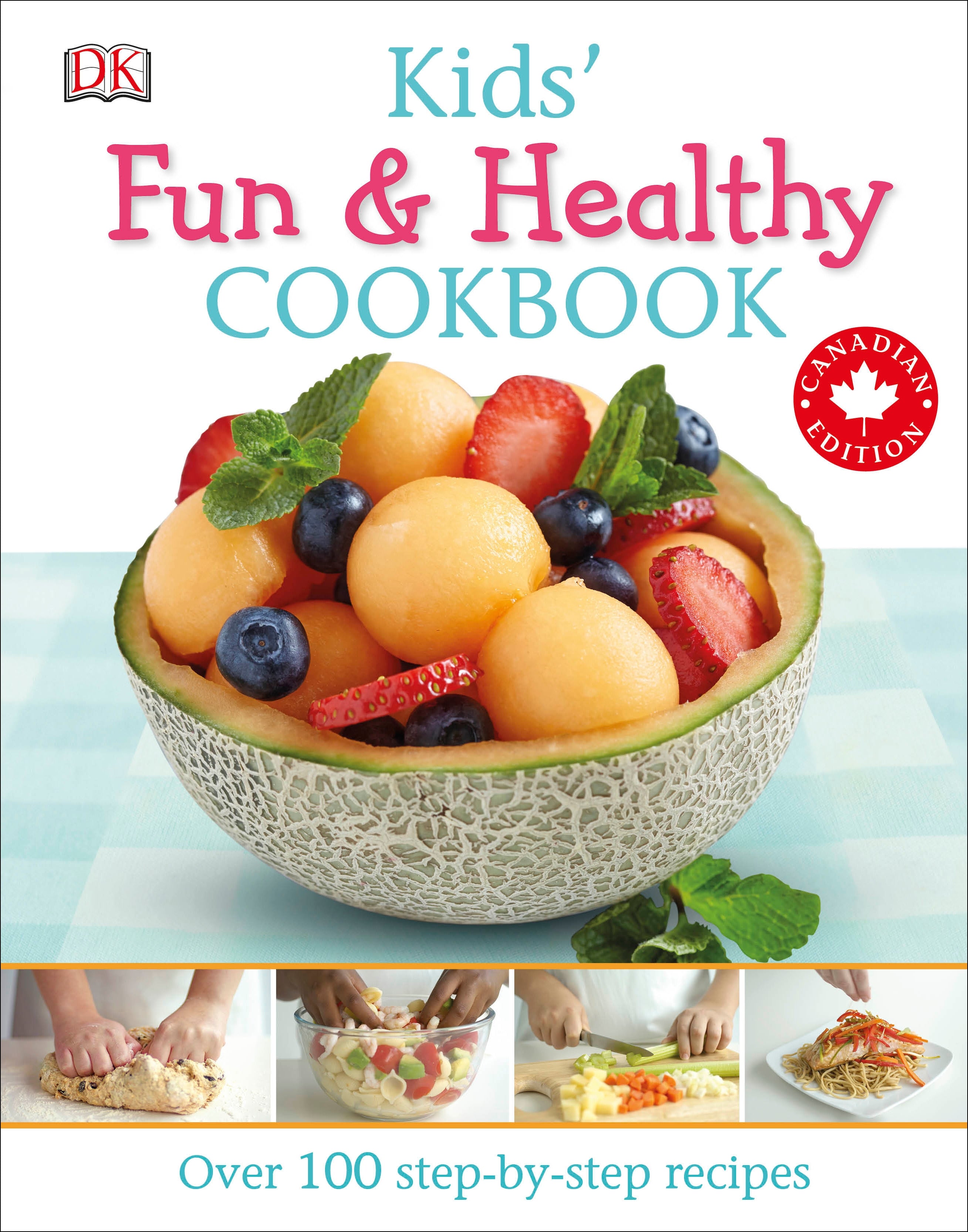 Kids' Fun and Healthy Cookbook jacket