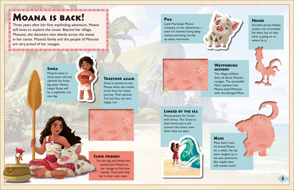 Disney Moana 2 Ultimate Sticker Book-Spread, Image, (PRHC, Design, Do, Not, Use)-1