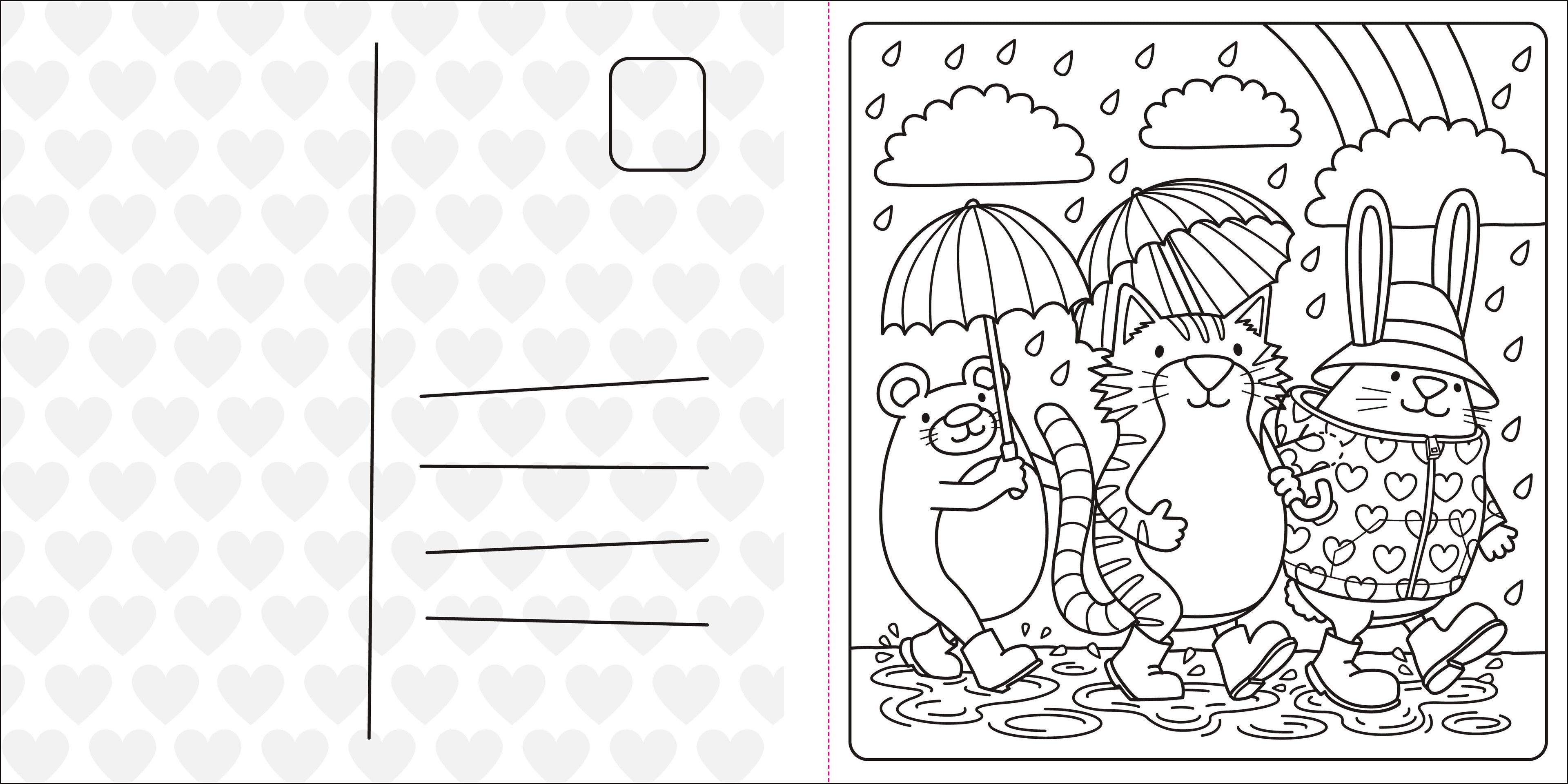 Super Cuties A Cosy Colouring Book about Love