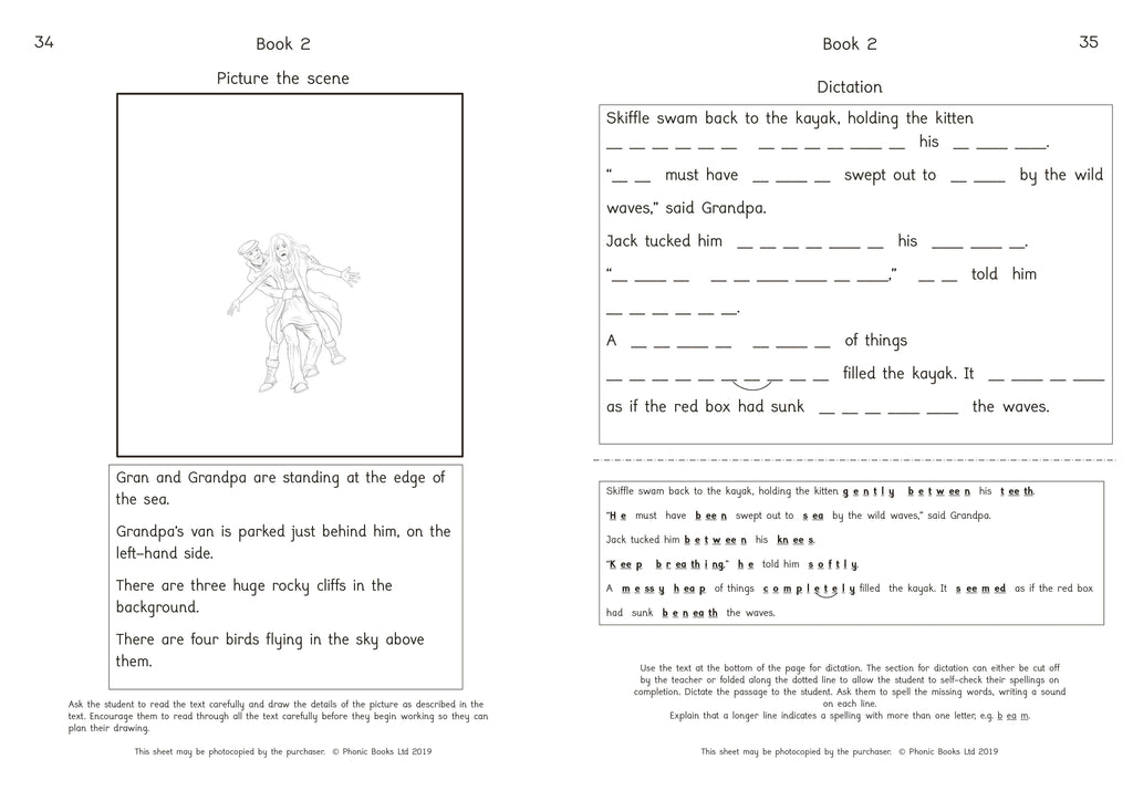 Phonic Books Island Adventure Activities