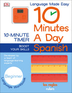 10 Minutes a Day: Spanish, Beginner jacket