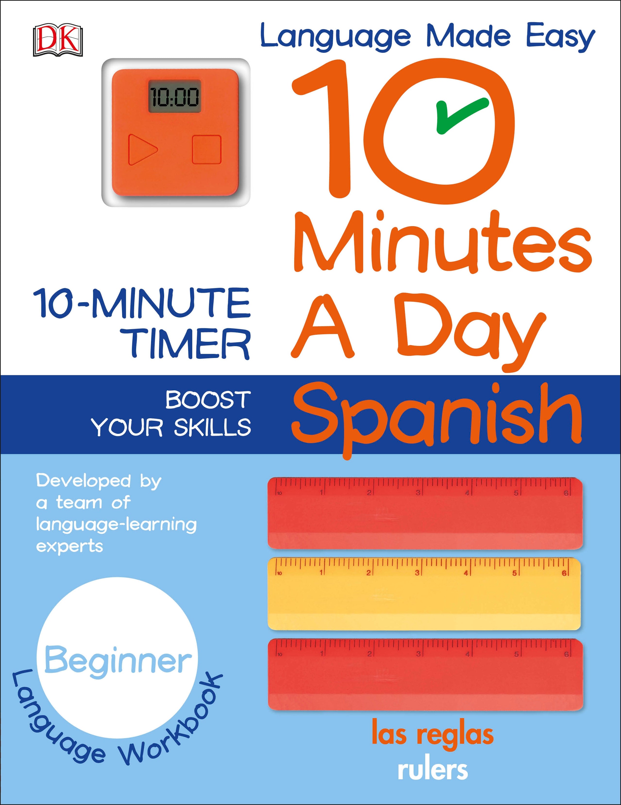10 Minutes a Day: Spanish, Beginner jacket