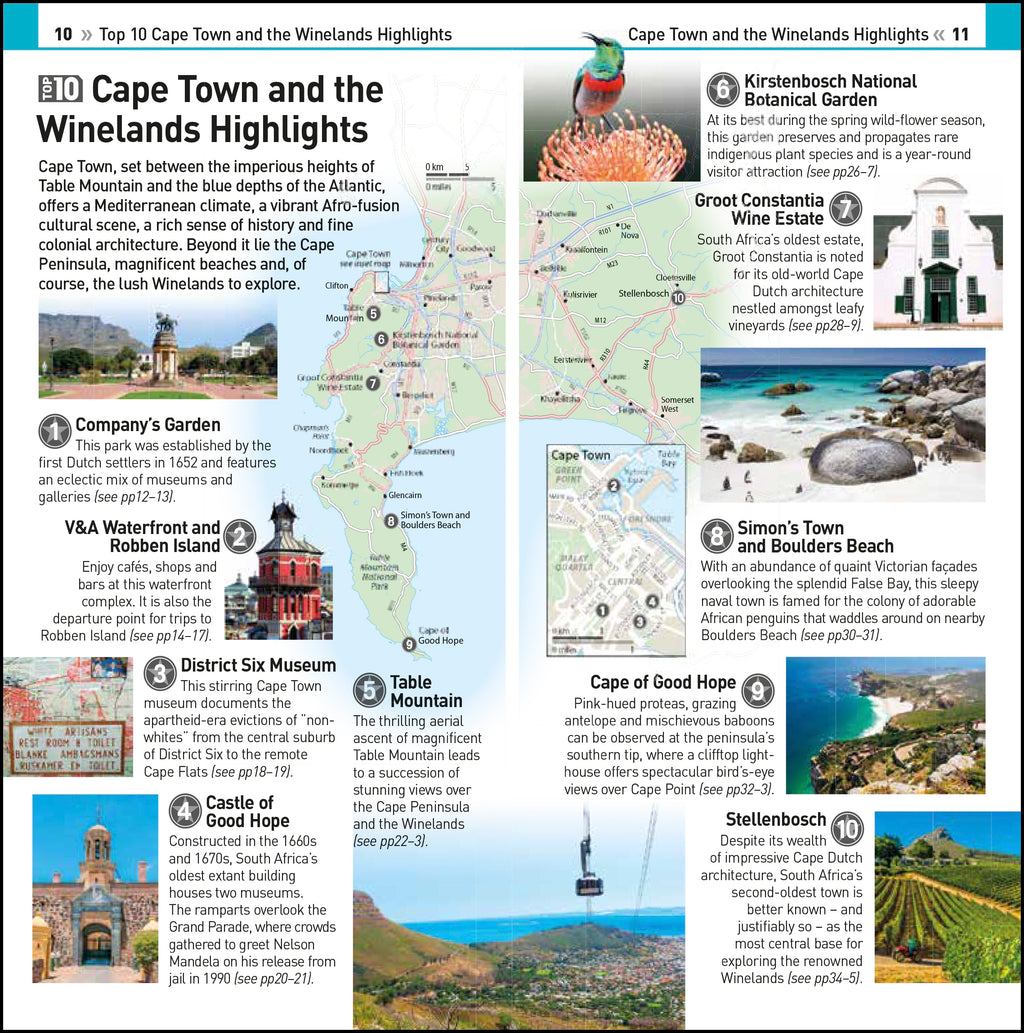 DK Top 10 Cape Town and the Winelands