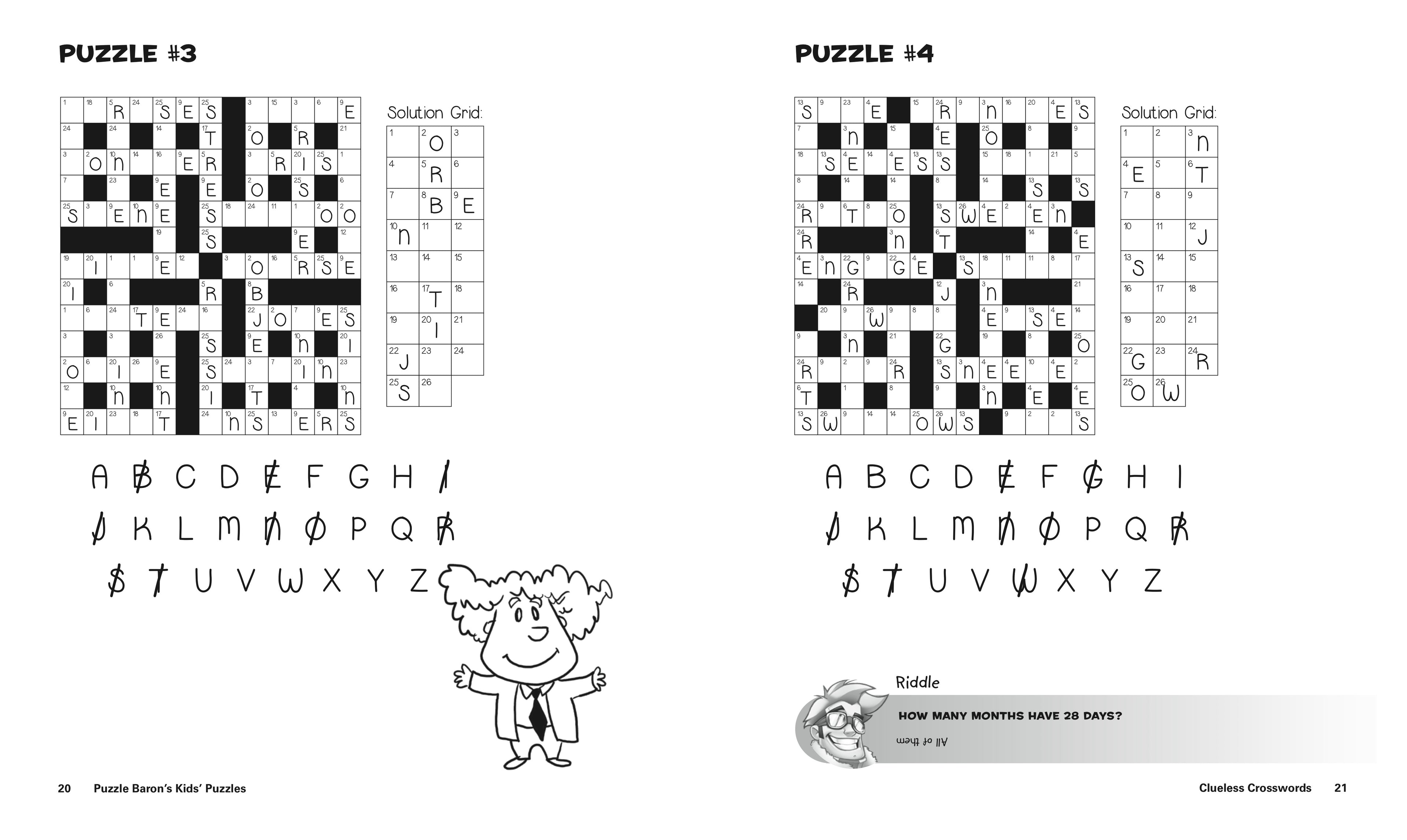 Puzzle Baron's Kids' Puzzles