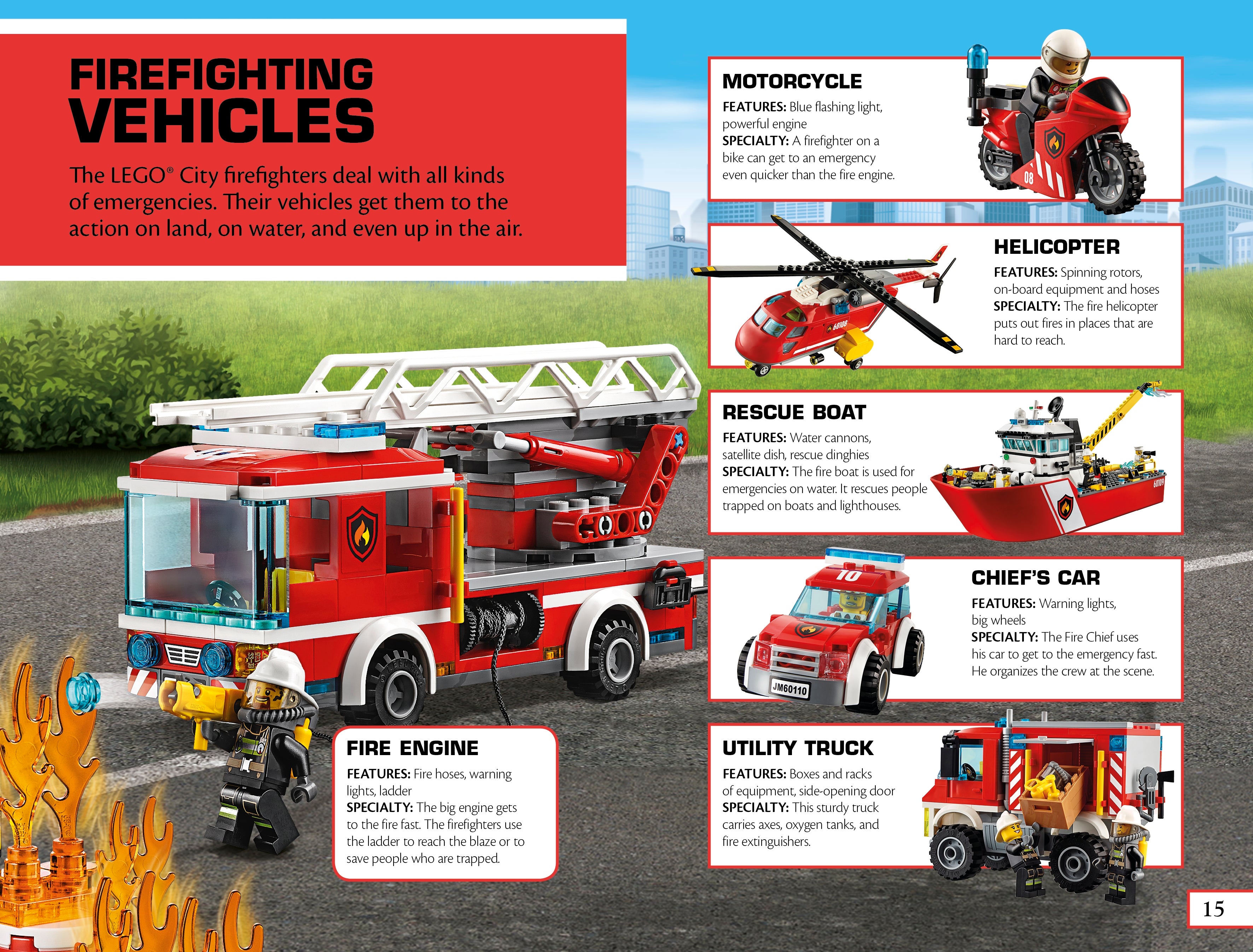 DK Readers L2: LEGO City: Heroes to the Rescue