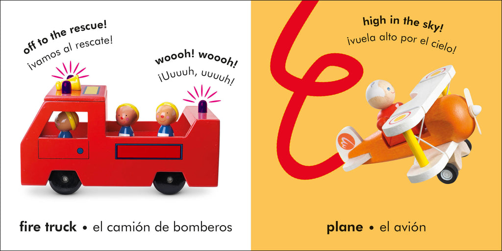 Bilingual Baby Touch and Feel Things That Go / Los transportes-Spread, Image, (PRHC, Design, Do, Not, Use)-2