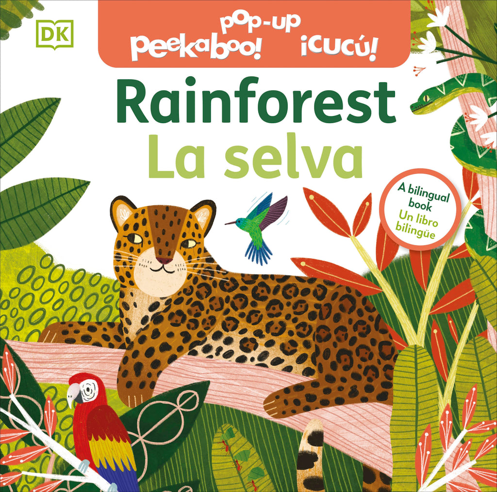 Bilingual Pop-Up Peekaboo! Rainforest - La selva jacket image