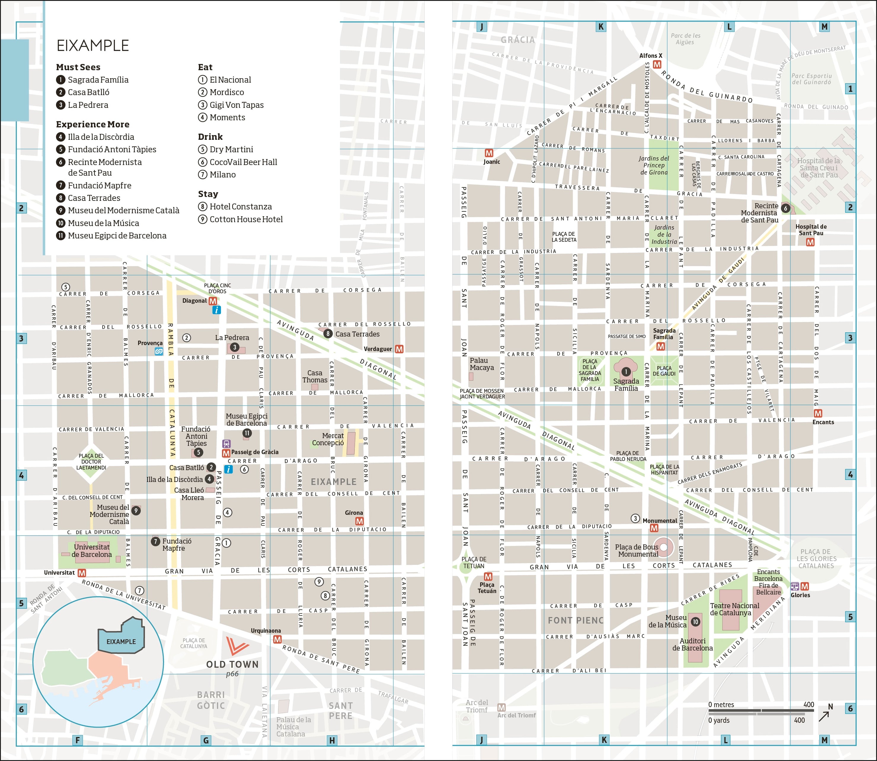DK Barcelona and Catalonia