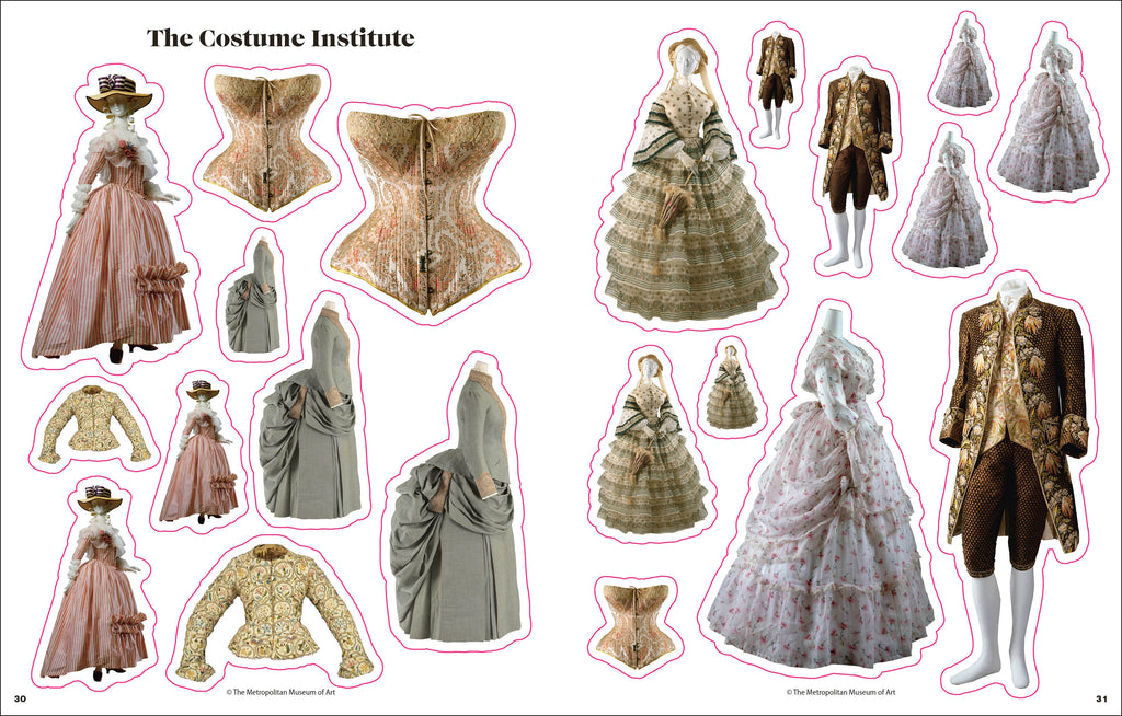 The Met Collector's Sticker Anthology-Spread, Image, (PRHC, Design, Do, Not, Use)-1