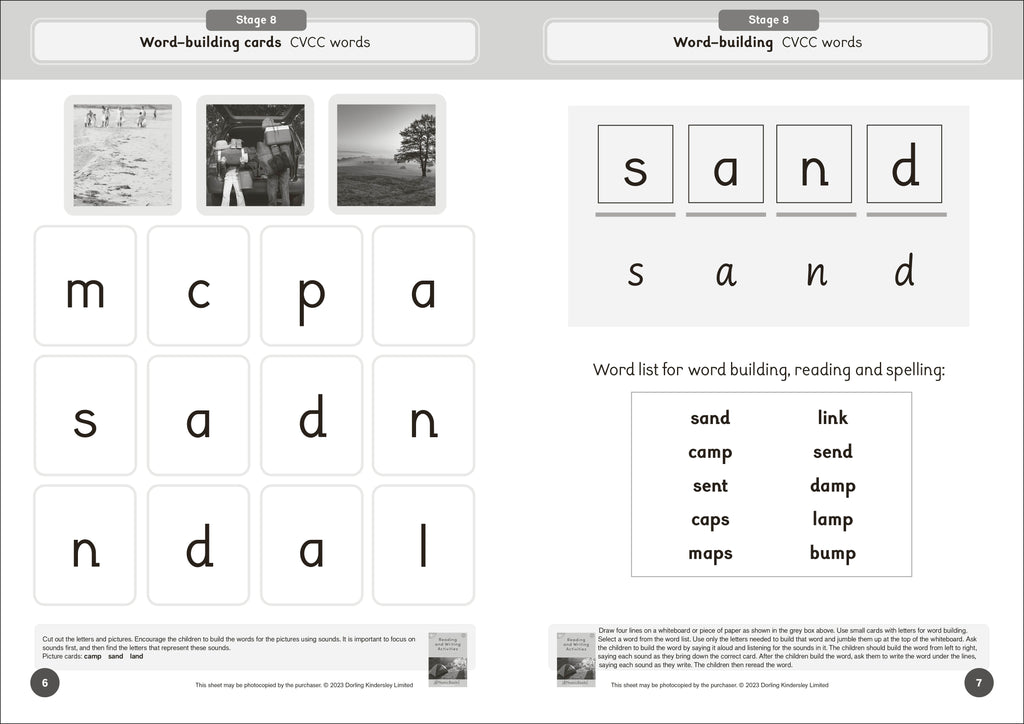 Phonic Books Dandelion World Reading and Writing Activities for Stages 8-15