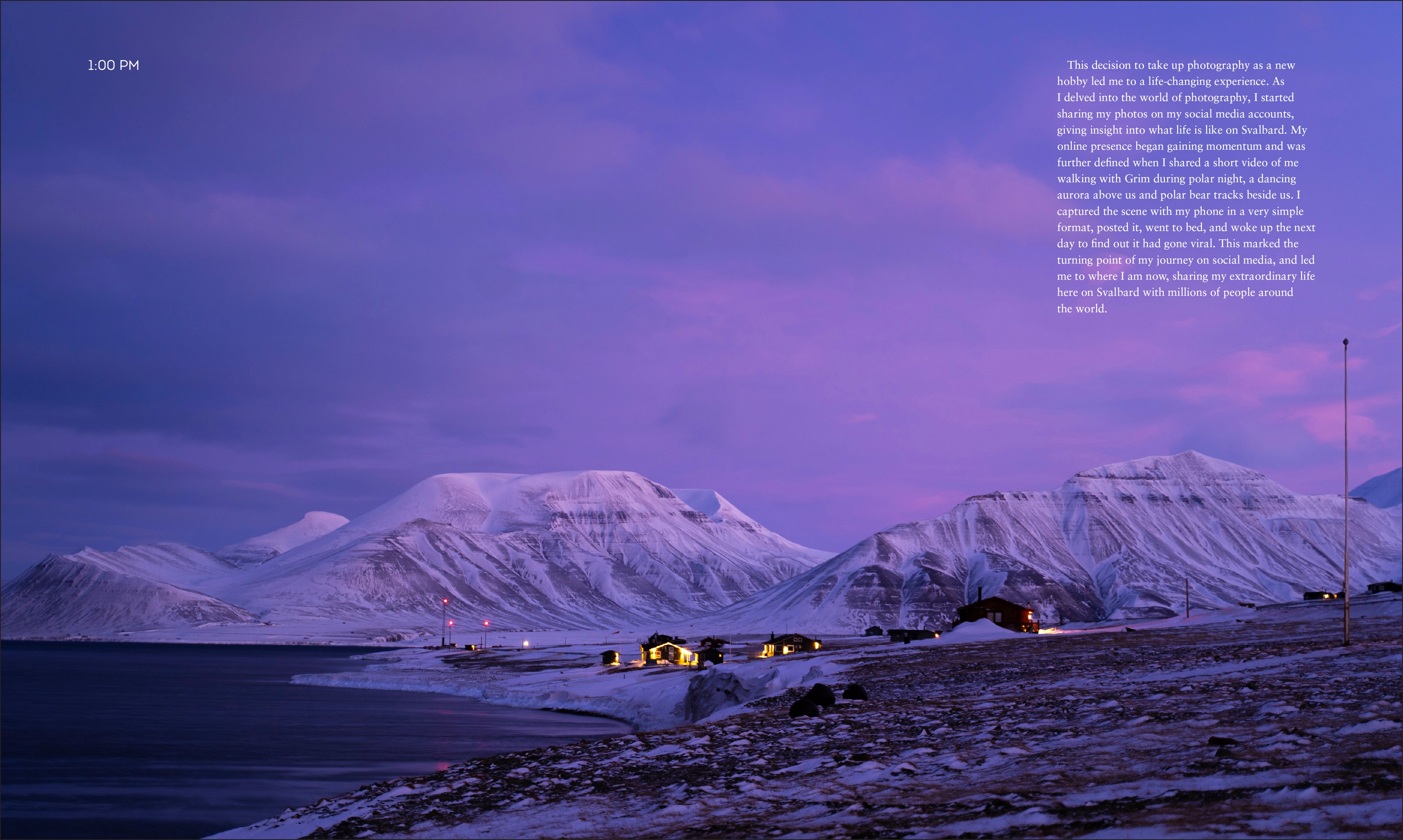 Life on Svalbard