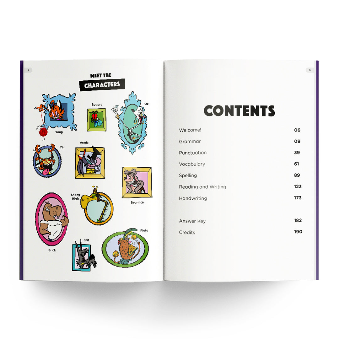 Mrs Wordsmith 3rd Grade English Sensational Workbook-Spread, Image, (PRHC, Design, Do, Not, Use)-2