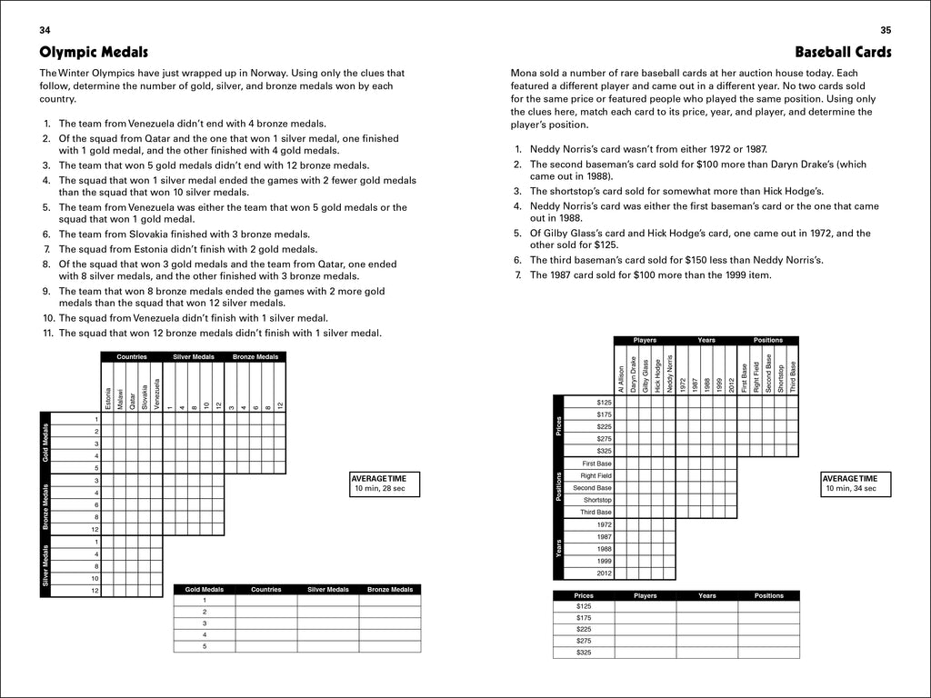 Puzzle Baron's Logic Puzzles, Volume 3