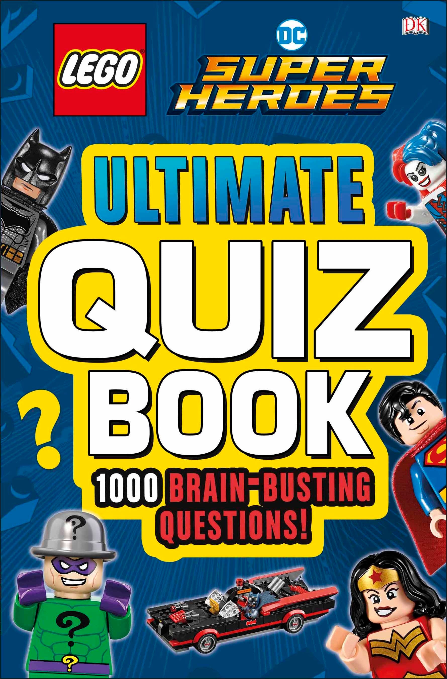 LEGO DC Comics Super Heroes Ultimate Quiz Book jacket