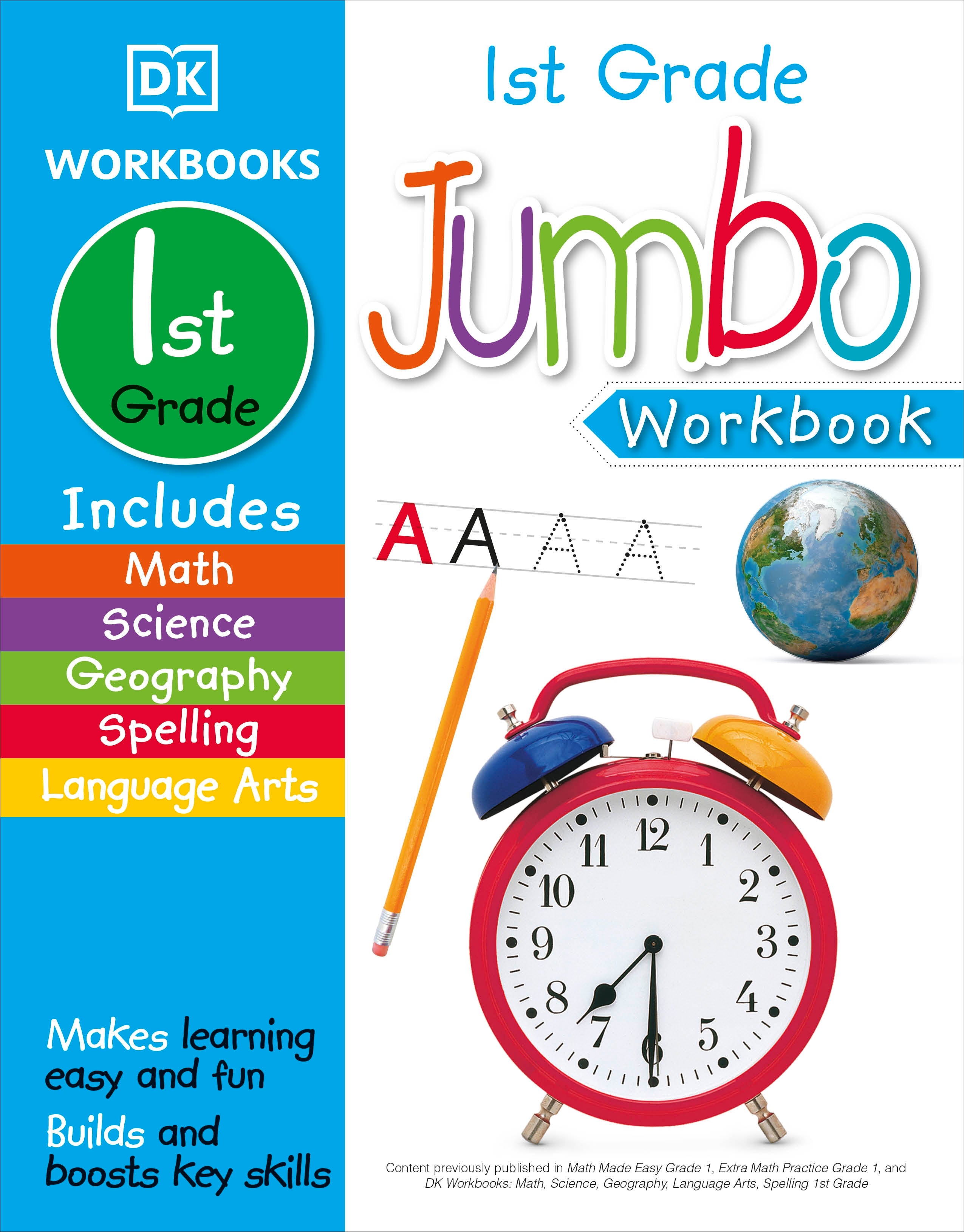 Jumbo 1st Grade Workbook jacket