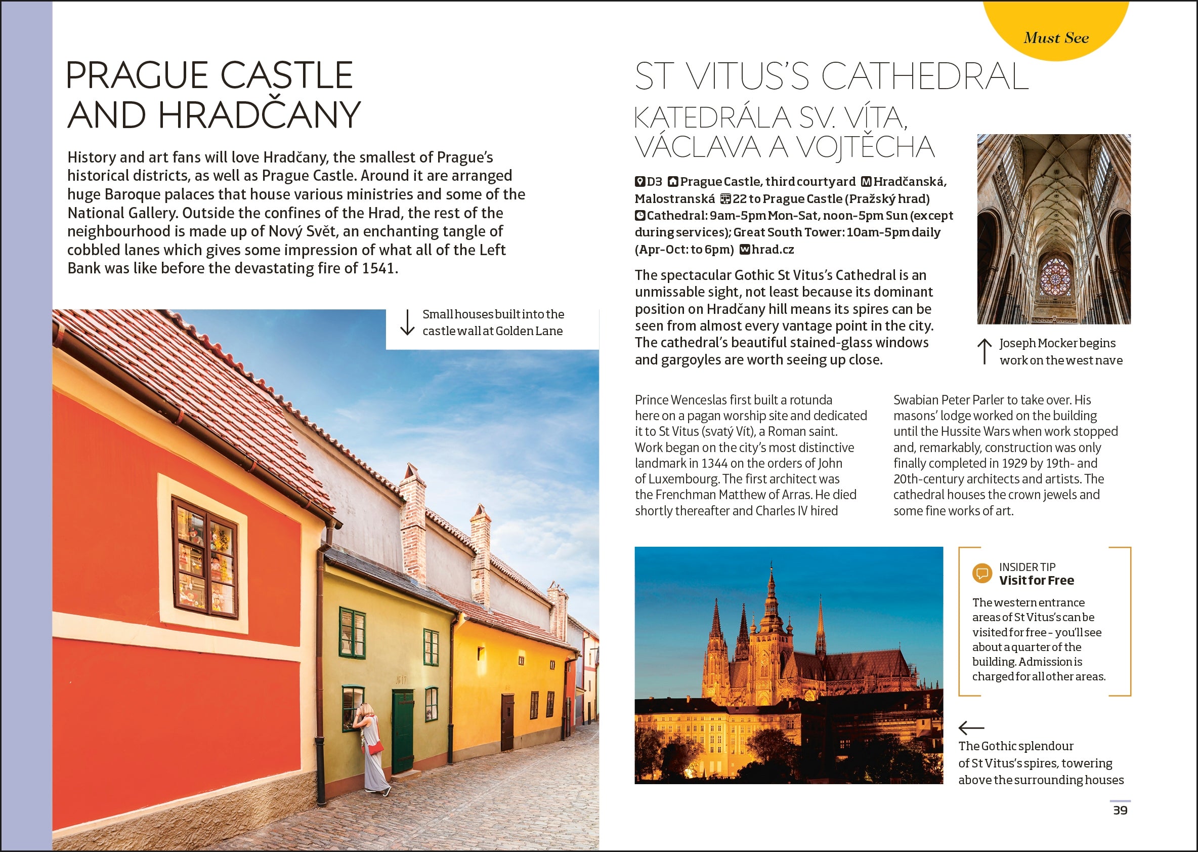 DK Prague Mini Map and Guide