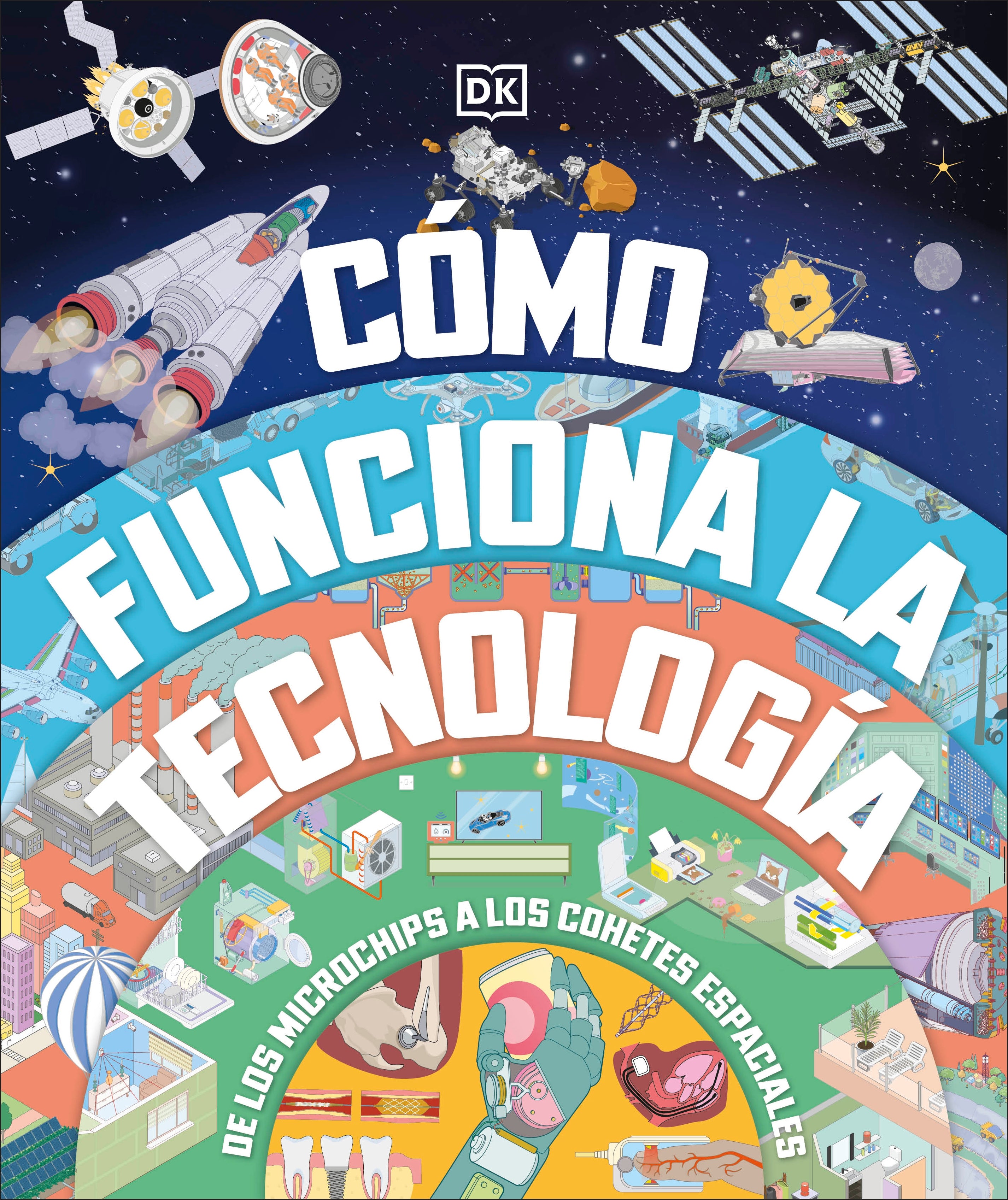 Cómo funciona la tecnología (How Technology Works) jacket image