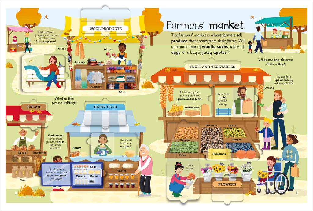 My Very Important Lift-the-Flap Book Farm-Spread, Image, (PRHC, Design, Do, Not, Use)-4