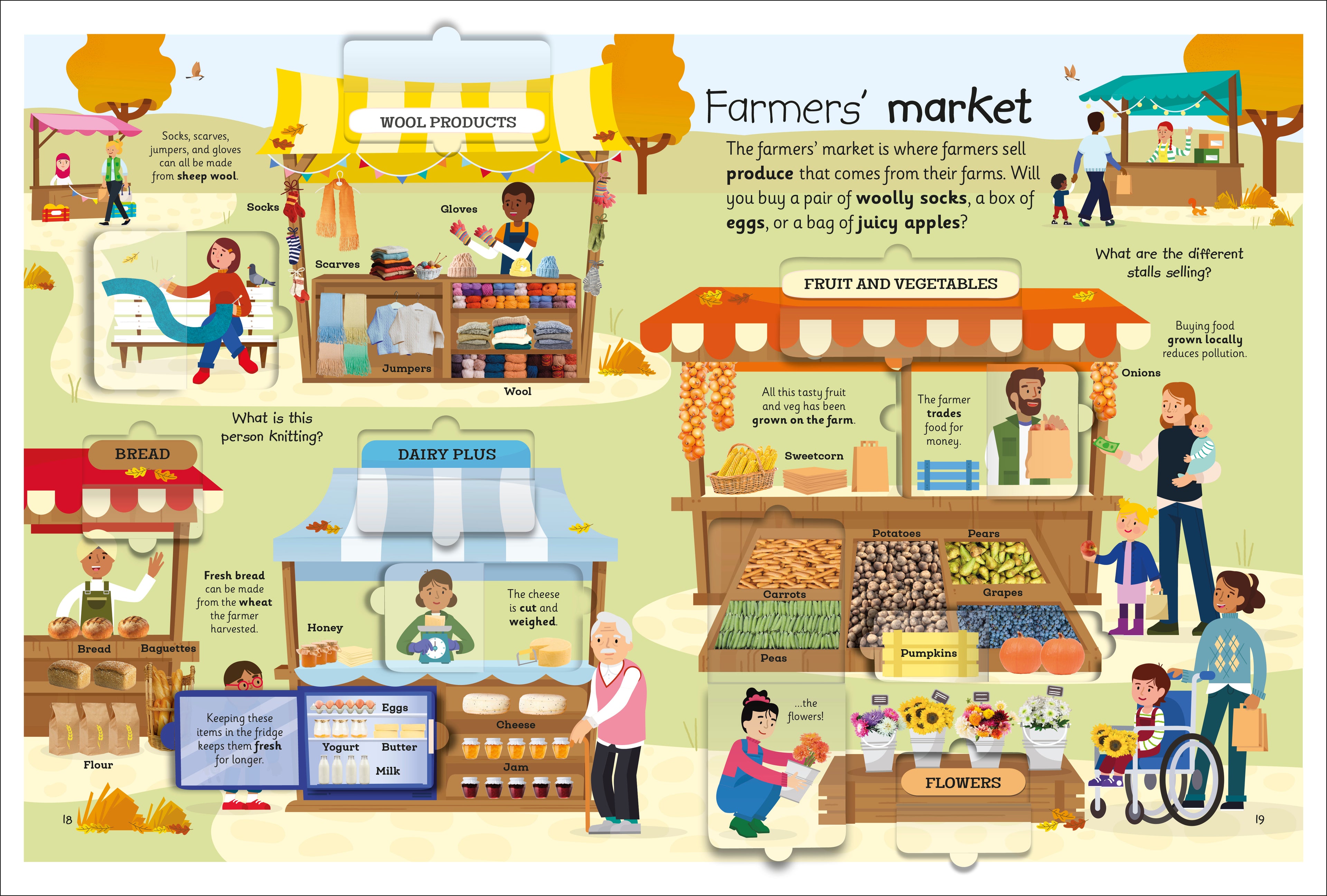 My Very Important Lift-the-Flap Book Farm-Spread, Image, (PRHC, Design, Do, Not, Use)-4