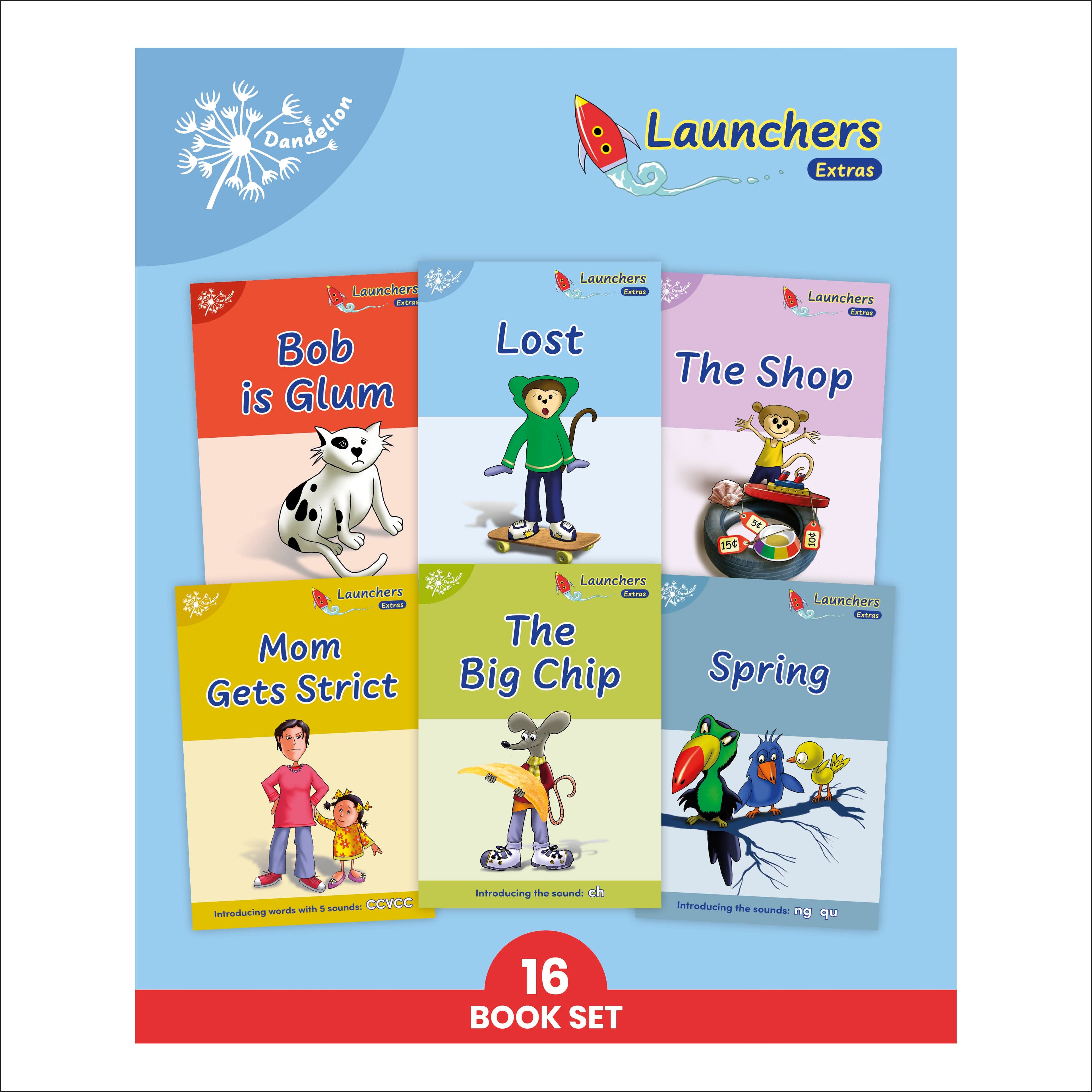 Phonic Books Dandelion Launchers Extras Stages 8-15