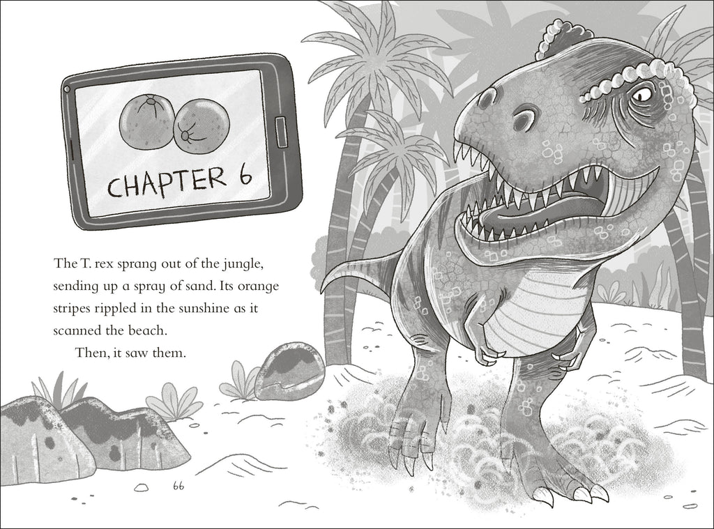 Dinosaur Club: The T. Rex Attack-Spread, Image, (PRHC, Design, Do, Not, Use)-1