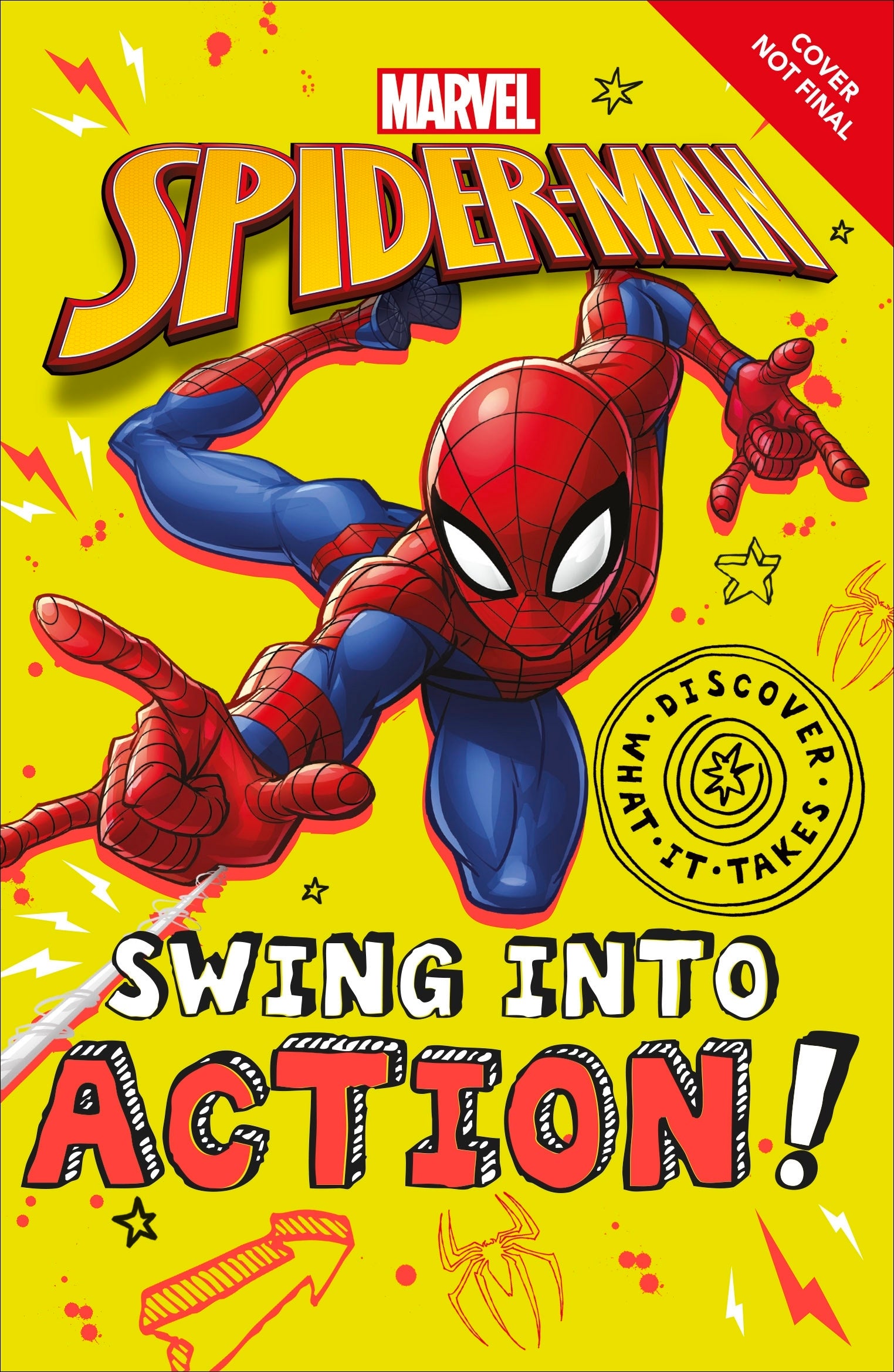 Marvel Spider-Man Swing into Action! jacket