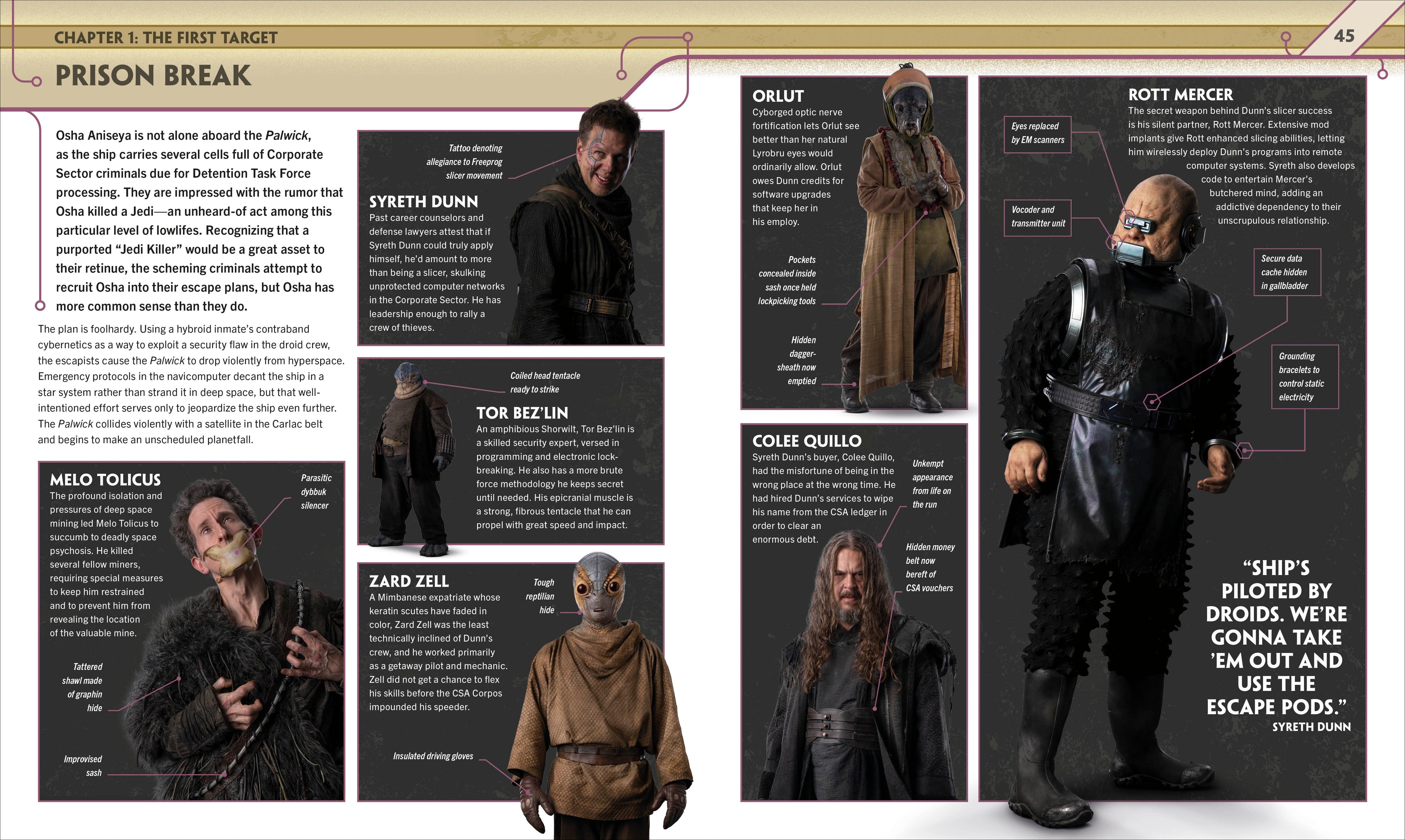 Star Wars The Acolyte Visual Guide-Spread, Image, (PRHC, Design, Do, Not, Use)-5