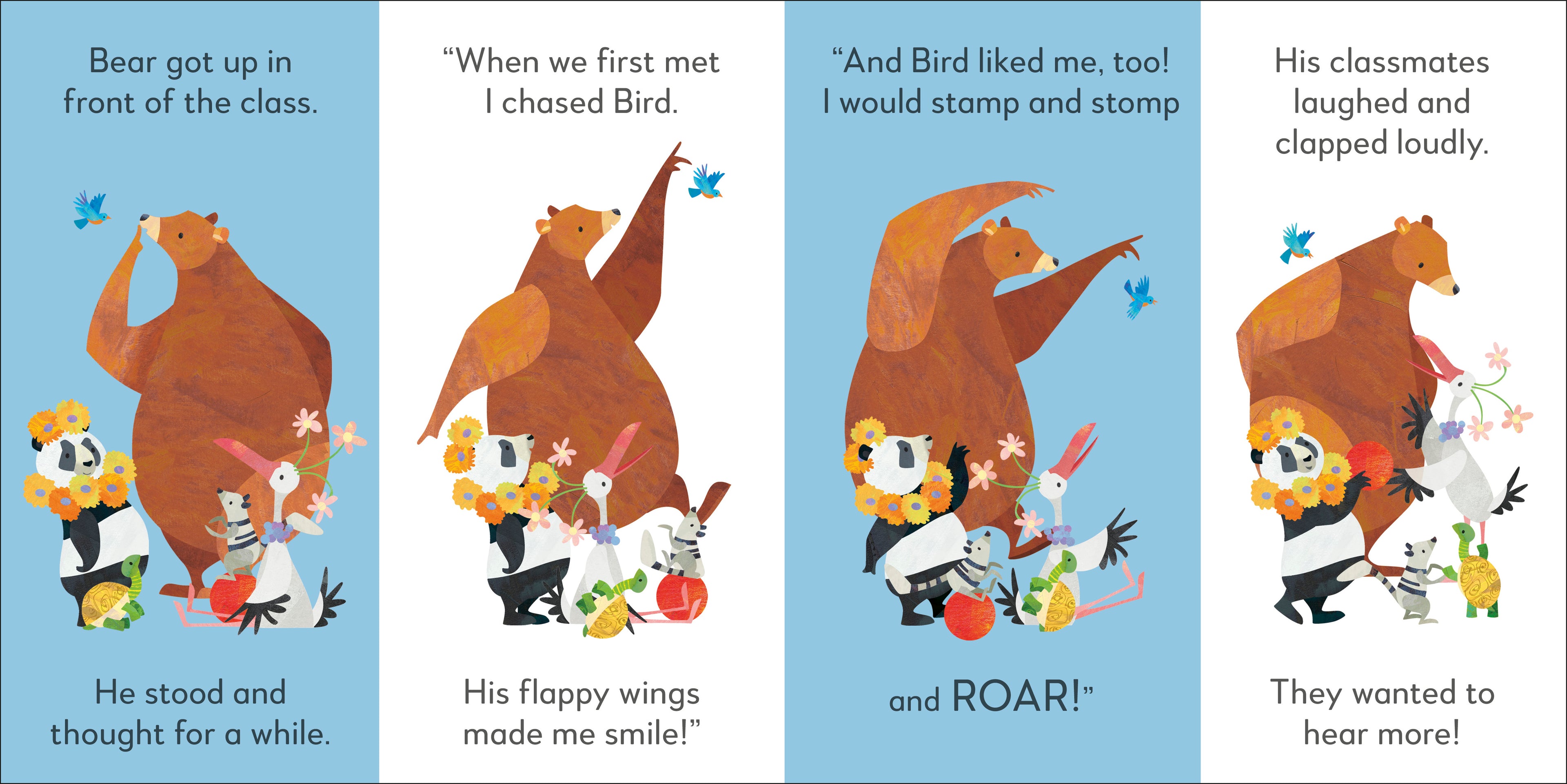 Jonny Lambert's Bear and Bird: Make Friends-Spread, Image, (PRHC, Design, Do, Not, Use)-3