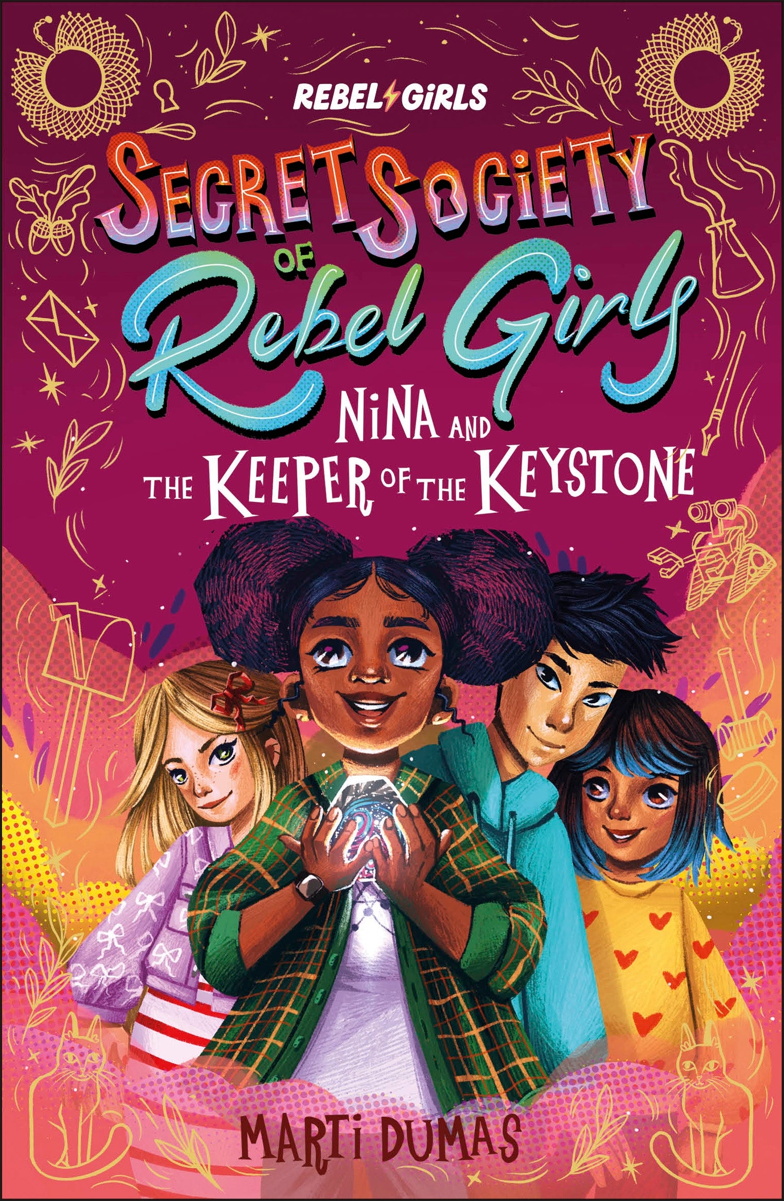 Nina and the Keeper of the Keystone jacket image