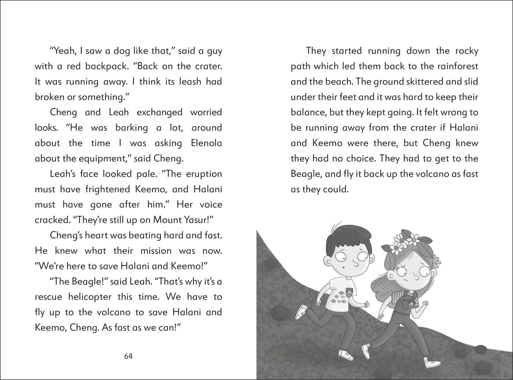 The Secret Explorers and the Smoking Volcano