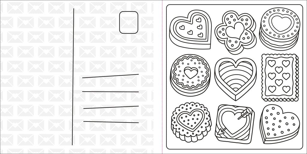 Super Cuties A Cosy Colouring Book about Love